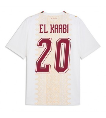 Marokko Ayoub El Kaabi #20 Udebanetrøje VM 2026 Kortærmet